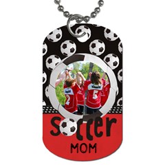 Soccer- dog tag (2 sides) - Dog Tag (Two Sides)