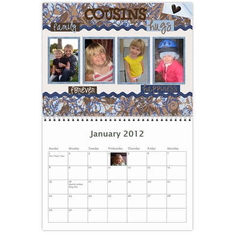 Opa And Oma Calendar By Heidi Groth Jan 2012