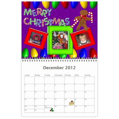 Opa And Oma Calendar By Heidi Groth Dec 2012