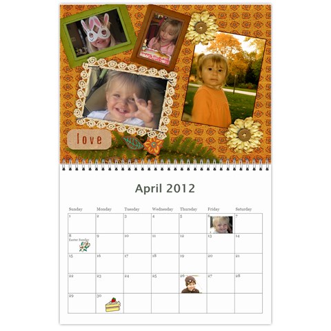 Opa And Oma Calendar By Heidi Groth Apr 2012