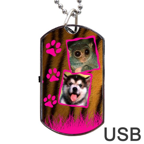 Jungle Usb 2 Sides By Carmensita Back