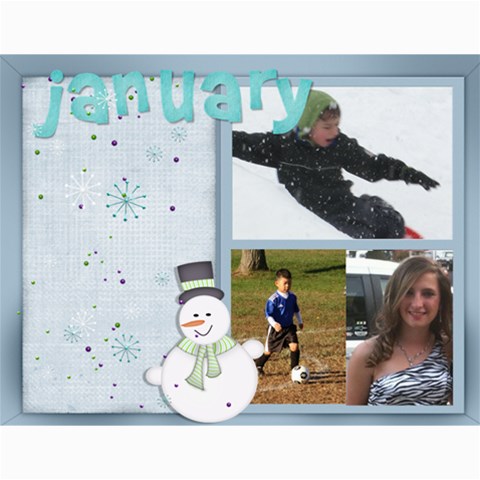 Guilliams Family Calander 2012 By Alexis Jan 2012
