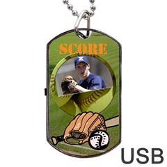 Baseball Usb One Side