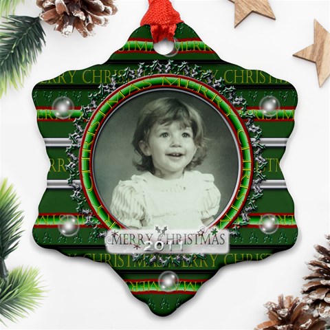 Green Merry Christmas By Claire Mcallen Front