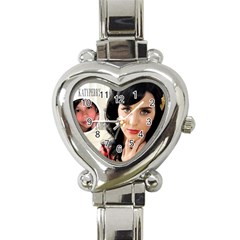 sadewatch - Heart Italian Charm Watch