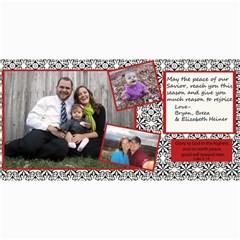 2011 Christmas Card - 4  x 8  Photo Cards