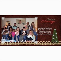 2011 Short xmas card - version 3 - 4  x 8  Photo Cards