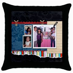 mhelan5 - Throw Pillow Case (Black)