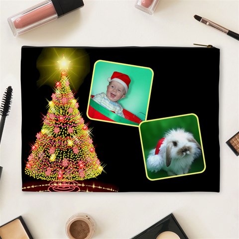 Christmas Things Cosmetic (xl) Bag By Deborah Back