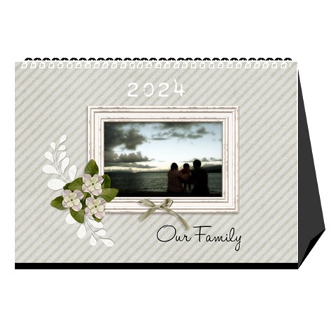 Desktop Calendar 8 5  X 6 : Our Family By Jennyl Cover