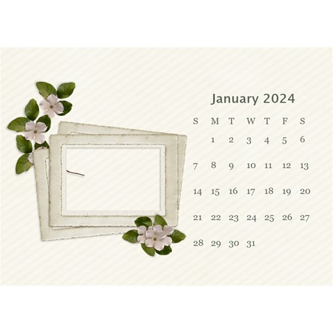 Desktop Calendar 8 5  X 6 : Our Family By Jennyl Jan 2024
