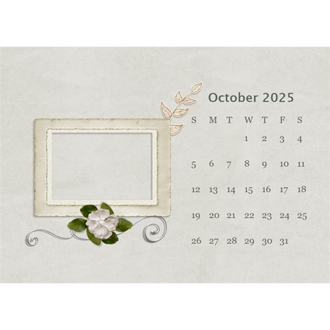 Desktop Calendar 8 5  X 6 : Our Family By Jennyl Oct 2025
