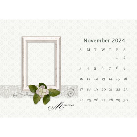 Desktop Calendar 8 5  X 6 : Our Family By Jennyl Nov 2024