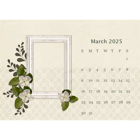 Desktop Calendar 8 5  X 6 : Our Family By Jennyl Mar 2025