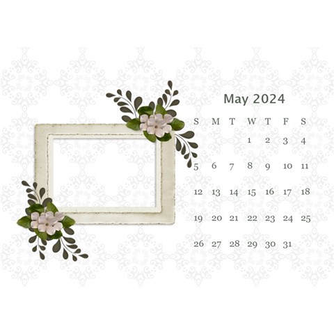 Desktop Calendar 8 5  X 6 : Our Family By Jennyl May 2024