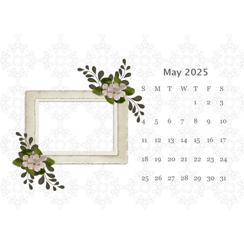 Desktop Calendar 8 5  X 6 : Our Family By Jennyl May 2025