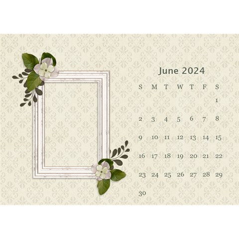 Desktop Calendar 8 5  X 6 : Our Family By Jennyl Jun 2024