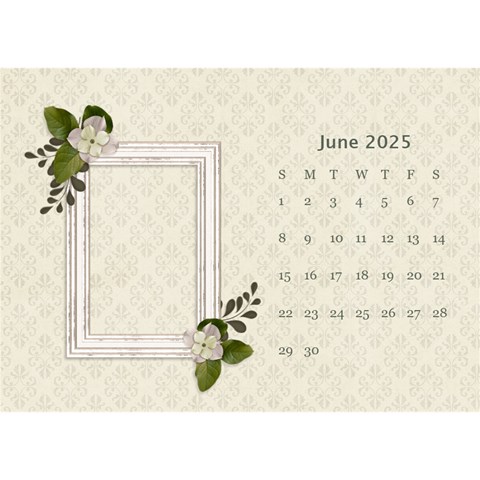 Desktop Calendar 8 5  X 6 : Our Family By Jennyl Jun 2025