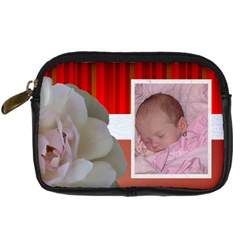 Red And White Carmera Case