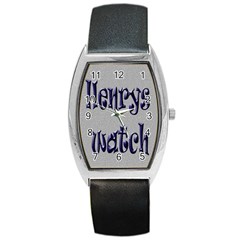 henry barel watch - Barrel Style Metal Watch