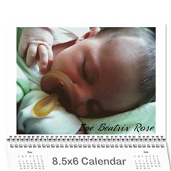 zoe - Wall Calendar 8.5  x 6 