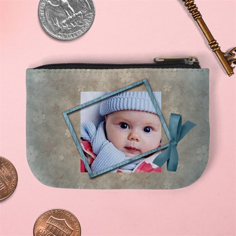 Love Me Tender Mini Coin Purse By Amarie Back