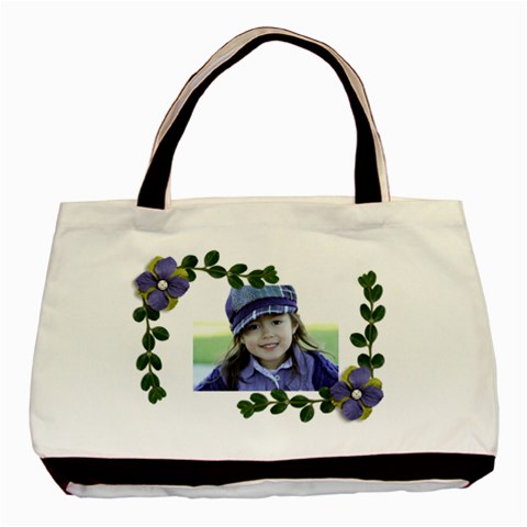 Classic Tote Bag: Vines And Flowers2 By Jennyl Front