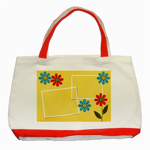 Classic Tote Bag: Summer Flowers By Jennyl Front