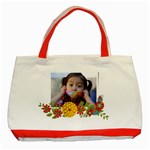 Classic Tote Bag: Summer Flowers2 - Classic Tote Bag (Red)
