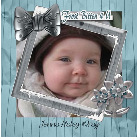 Frost Bitten Scrap Book Pages By Amarie 12 x12  Scrapbook Page - 8