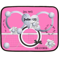 Volleyball- mini fleece blanket - Fleece Blanket (Mini)