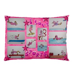 sports lady - Pillow Case