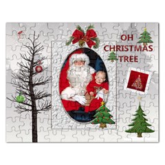 Christmas Tree Rectangle Jigsaw Puzzle