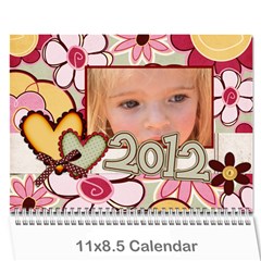 2012cal - Wall Calendar 11  x 8.5  (12-Months)