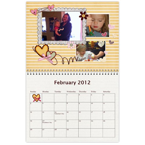 2012cal By Yvette Mouer Feb 2012