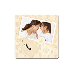 Krizie Peach Magnet Square - Magnet (Square)