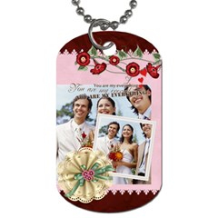 wedding time - Dog Tag (Two Sides)