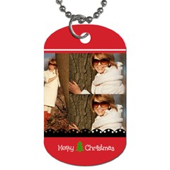 christmas - Dog Tag (Two Sides)