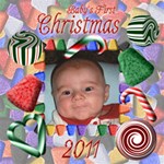 Baby s First Christmas 2011 12x12 - ScrapBook Page 12  x 12 
