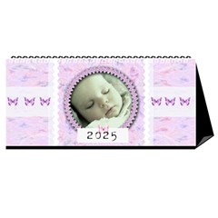 2025 Flutter Bear Desk Top Calendar
