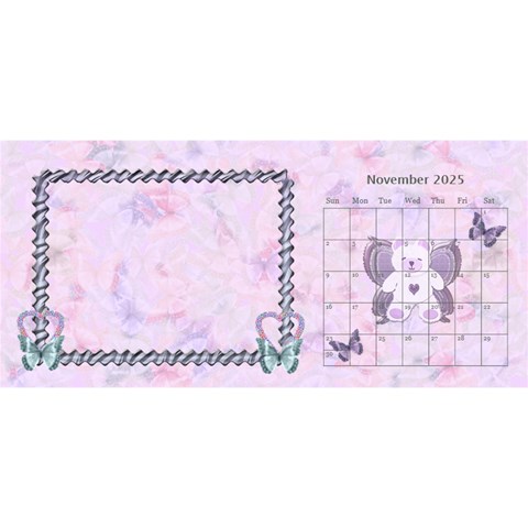 2025 Flutter Bear Desk Top Calendar By Claire Mcallen Nov 2025