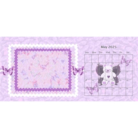 2025 Flutter Bear Desk Top Calendar By Claire Mcallen May 2025