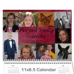Calendar - Wall Calendar 11  x 8.5  (12-Months)