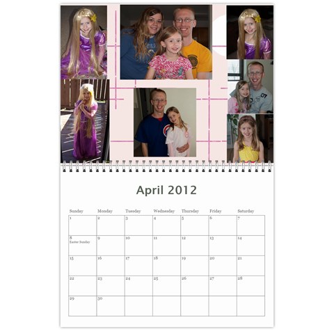 Calendar By Mandy Morford Apr 2012