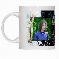 skiing mug - White Mug