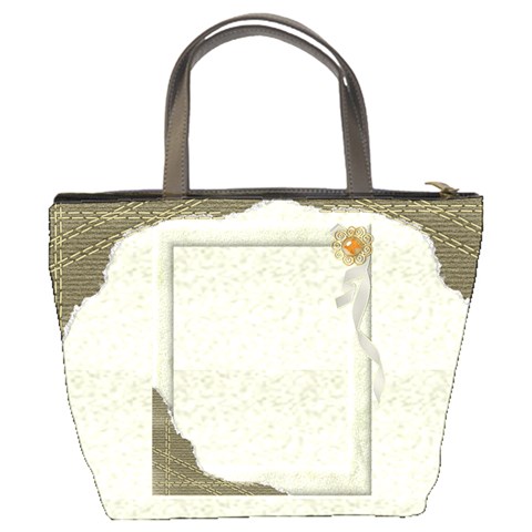 Light Gold Bucket Bag By Deborah Back