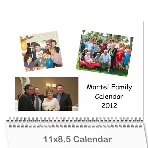 Martel 2012 Calendar By Canadianfolk Cover