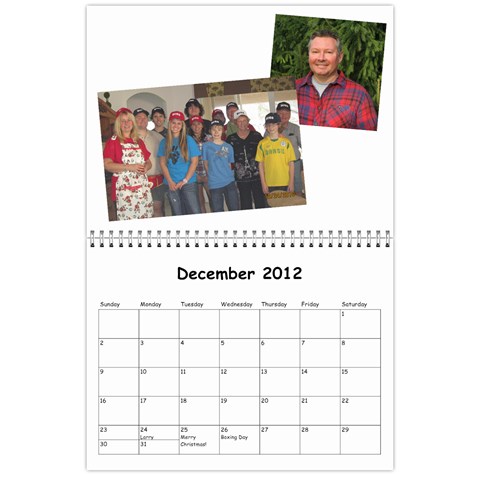 Martel 2012 Calendar By Canadianfolk Dec 2012