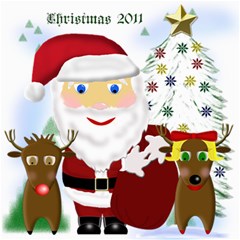 Christmas 2011 Scrapbook Pages 8x8
