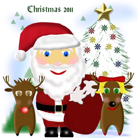 Christmas 2011 Scrapbook Pages 12x12 By Chere s Creations 12 x12  Scrapbook Page - 1